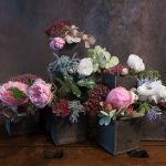 Rosen - hortensien - fette henne - blumendeko - tischdekoration - blüten - friday-flowerday