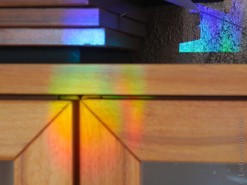 Regenbogen in der Küche - Regenbogenkristalle